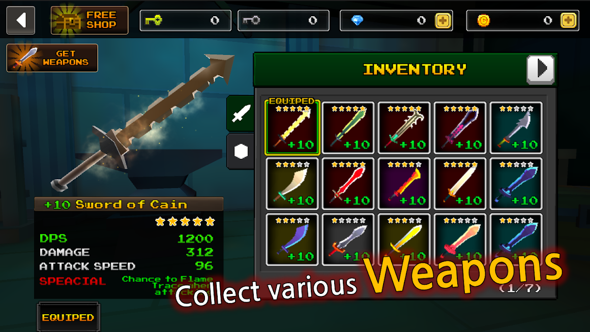 PIXEL BLADE Vip - Action RPG APK Mod
